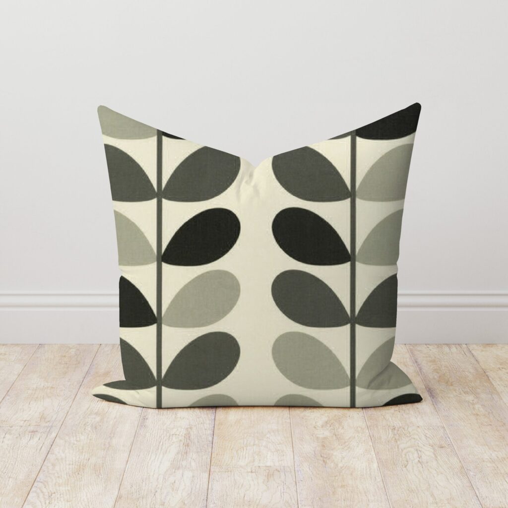 Orla kiely 2025 grey cushions